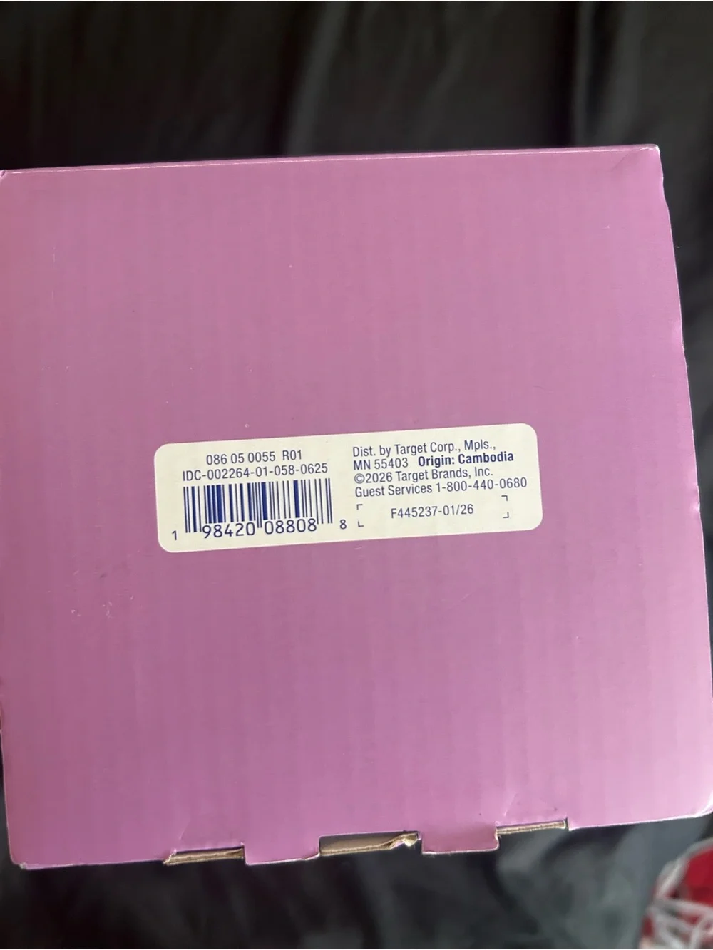 Target Pink Giggle Scape Folding Doll Crib